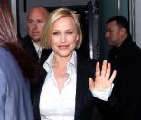 Patricia Arquette à la sortie d\'une émission (28 avril 2010 à NYC)