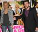 Virginie Efira et Clovis Cornillac à l'occasion de l'avant-première de  L'amour c'est mieux à deux , qui s'est tenue à l'UGC Ciné-Cité des Halles, à Paris, le 4 mai 2010.