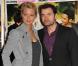 Virginie Efira et Clovis Cornillac à l'occasion de l'avant-première de  L'amour c'est mieux à deux , qui s'est tenue à l'UGC Ciné-Cité des Halles, à Paris, le 4 mai 2010.