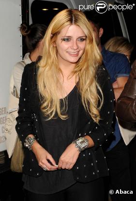 Mischa Barton, à Los Angeles. 04/05/2010