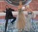 Ivana Trump et son ex-mari Rossano, sur le plateau de l'émission L'Isola dei Famosi, le 5 mai 2010.