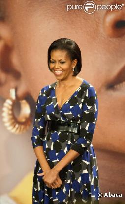 Michelle Obama à Washington le 5 mai pour une convention de charité.