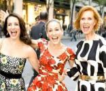  Kristin Davis, Sarah Jessica Parker et Kristin Davis dans  Sex and the city . 
 &nbsp; 