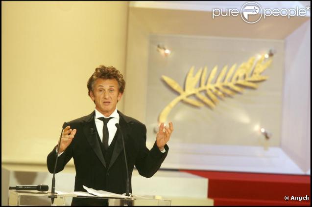 Sean Penn à Cannes en 2008 