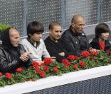 Les célébrités arrivent au match de nadal à Madrid le 12 mai 2010