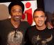 Yannick Noah entouré de Nikos, Florian et Mustapha.