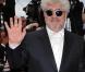 Pedro Almodovar sur le tapis rouge du Festival de Cannes, avant la projection de You Will Meet A Tall Dark Stranger, de Woody Allen, le 15 mai 2010