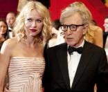 Naomi Watts et Woody Allen sur le tapis rouge du Festival de Cannes, avant la projection de You Will Meet A Tall Dark Stranger, le 15 mai 2010