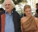 Mélanie Thierry et Bertrand Tavernier lors du photocall du film La Princesse de Montpensier. Le 16 mai 2010 à Cannes.