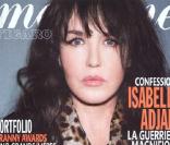 Isabelle Adjani en couverture de Madame Figaro