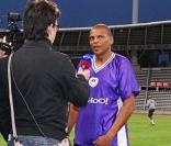 Bernard Lama au World Charity Soccer au stade Charléty de Paris, le 19 mai 2010 !