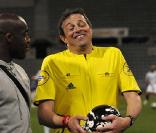 Alain Sars au World charity Soccer au stade Charléty de Paris, le 19 mai 2010 !
