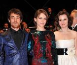 Ellio Germano, Alina Berzenteanu et Isabella Ragonese  sur le tapis rouge du festival de Cannes le 20 mai 2010