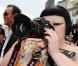 Festival de Cannes - Montée des marches du film  Hors-la-loi  de Rachid Bouchareb, le 21 mai 2010 : Beth Ditto ! 