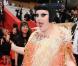 Festival de Cannes - Montée des marches du film  Hors-la-loi  de Rachid Bouchareb, le 21 mai 2010 : Beth Ditto ! 