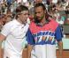 Martin Solveig, pour les besoins de son nouveau clip, et Bob Sinclar se sont déguisés en Bjorn Borg et André Agassi et ont mis le feu au Central de Roland-Garros le 22 mai 2010, aidés par Monfils et Djokovic !