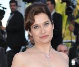 Emmanuelle Devos lors du dernier tapis rouge du 63e festival de Cannes le 23 mai 2010