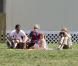 Cristina d'Espagne et son mari Iñaki Urdangarin étaient à Washington avec leurs quatre enfants début mai 2010.