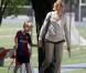 Cristina d'Espagne et son mari Iñaki Urdangarin étaient à Washington avec leurs quatre enfants début mai 2010.