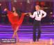 Nicole Scherzinger et Derek Hough sur le plateau de Dancing With The Stars
