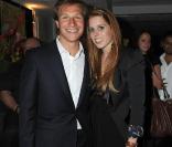 Beatrice et son amoureux Dave Clark à Londres, lors d'une soirée de charité organisée en faveur des victimes du séisme en Haïti. 26/05/2010