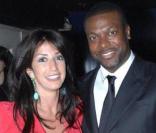 Albane Cléret et Chris Tucker au  Heaven's Floor by Albane , à l'occasion du 63e Festival de Cannes, en mai 2010.