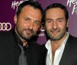 Frédéric Lopez et Gilles Lellouche au  Heaven's Floor by Albane , à l'occasion du 63e Festival de Cannes, en mai 2010.