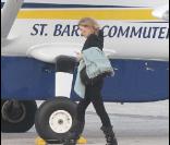 Kate Moss à Saint-Barthélémy. Mai 2010 