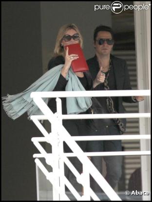 Kate Moss et Jamie Hince, à Saint-Barthélémy. Mai 2010