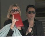 Kate Moss et Jamie Hince, à Saint-Barthélémy. Mai 2010 