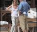 Kate Moss tourne une pub à Saint-Barthélémy. Mai 2010