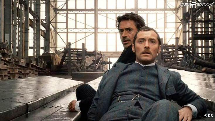 Des images de  Sherlock Holmes , disponible en DVD.