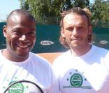 Tournoi des personnalités, vendredi 4 juin 2010 : Lord Kossity et Arnaud Binard 
