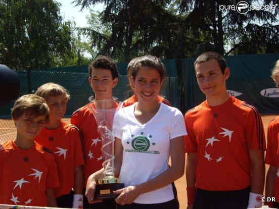 Tournoi des personnalités, vendredi 4 juin 2010 : Clémence Castel 