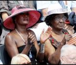Roland-Garros, le 5 juin 2010 : Grace Jones<br />