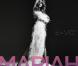 Mariah Carey sur la pochette de son album E=MC² sorti en 2008