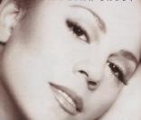 Mariah Carey sur la pochette de son album  Music Box  sorti en 1993 