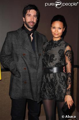 David Schwimmer et Thandie Newton
