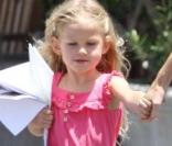 Jennifer Garner et sa fille Violet en balade à Los Angeles le 17 juin 2010