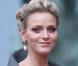 Charlene Wittstock lors du dîner de mariage de la princesse Victoria de Suède le 18 juin 2010. 