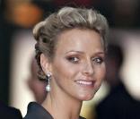 Charlene Wittstock lors du dîner de mariage de la princesse Victoria de Suède. Le 18 juin 2010 
