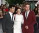 Robert Pattinson, Kristen Stewart et Taylor Lautner lors de l'avant-première de Twilight III : Hésitation à Los Angeles le 24 juin 2010