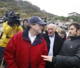 Bixente Lizarazu Jean-Louis Borloo et Michèle Alliot-Marie
