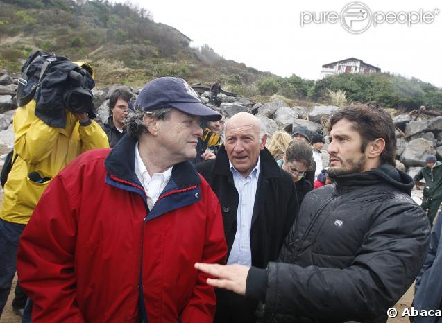 Bixente Lizarazu Jean-Louis Borloo et Michèle Alliot-Marie