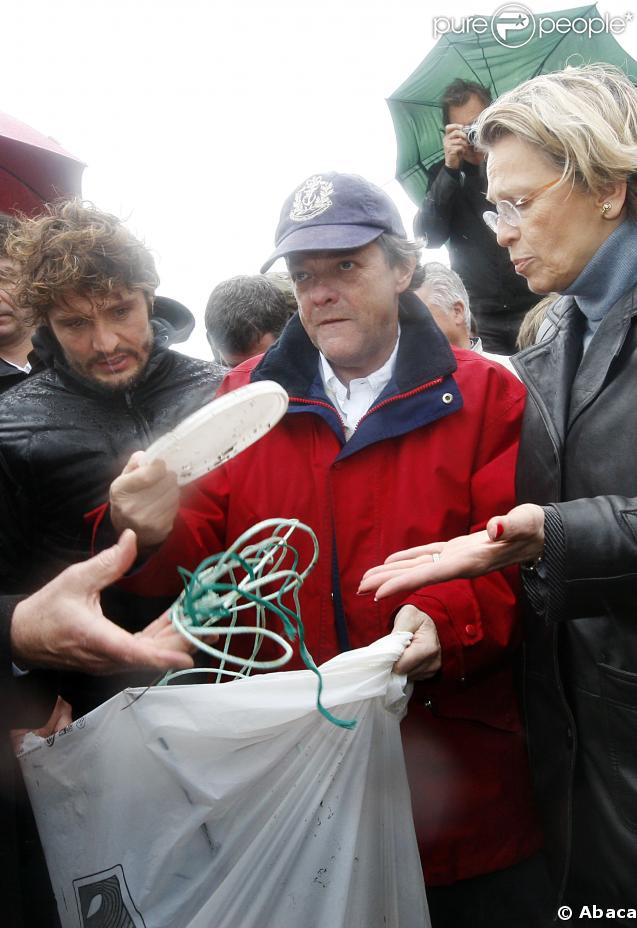 Bixente Lizarazu Jean-Louis Borloo et Michèle Alliot-Marie