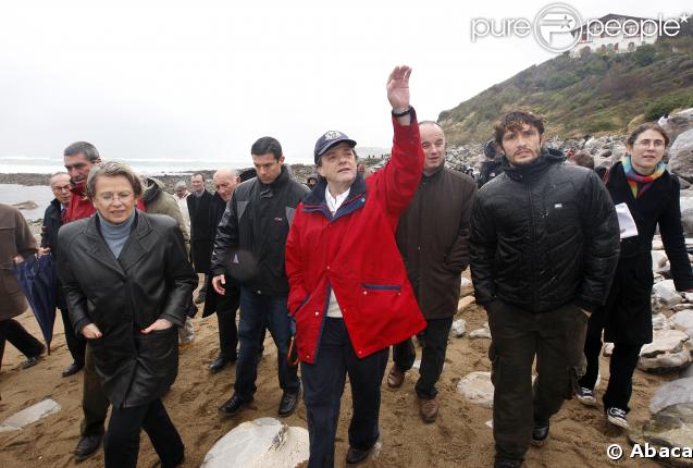 Bixente Lizarazu Jean-Louis Borloo et Michèle Alliot-Marie