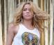 La torride Shakira, lors de sa performance au Festival de Glastonbury, en Angleterre, le 26 juin 2010.