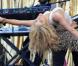 La torride Shakira, lors de sa performance au Festival de Glastonbury, en Angleterre, le 26 juin 2010.