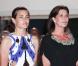 Charlotte Casiraghi et sa maman Caroline au Jumping International de Monaco, le 26 juin 2010.