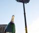 Le Dinner in the Sky avec le champagne G. H. Mumm à Monaco supervisé par le chef Joël Robuchon le 12 juillet 2010